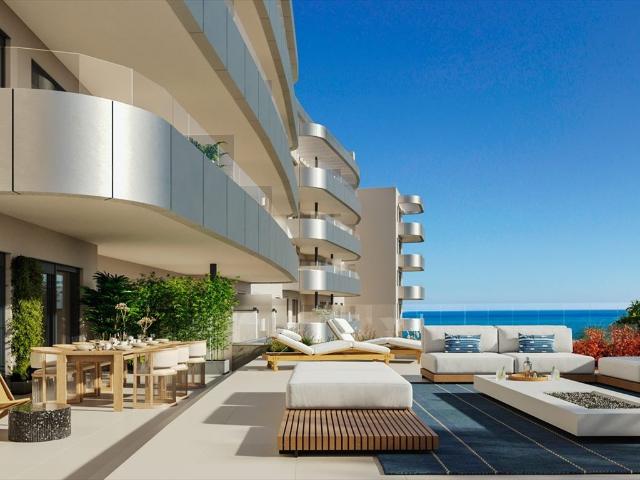 Stylowe mieszkania z widokiem na morze w Torremolinos