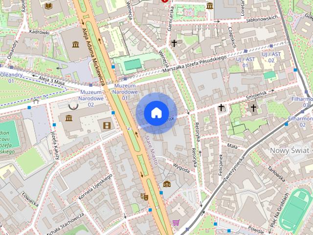 Stylowe mieszkanie w kamienicy w centrum Krakowa