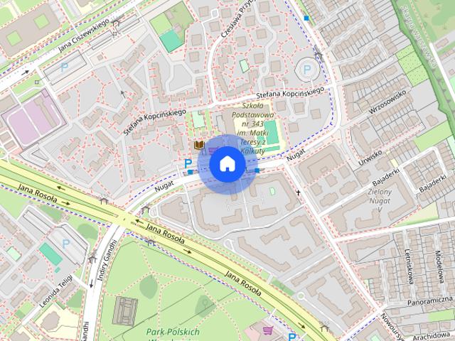 Stylowe mieszkanie Ursynów Nugat metro Imielin
