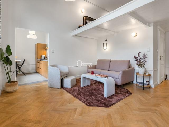 Stylowe 35 m² z antresolą w kamienicy z 1908 r