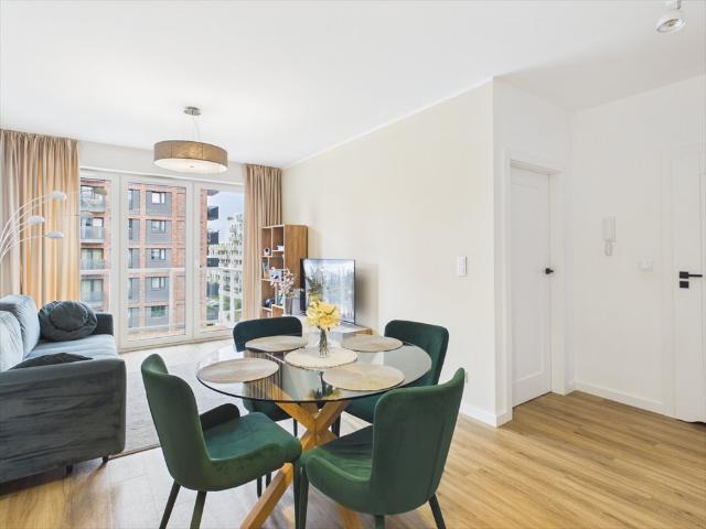 Stylowe 3 pokojowe mieszkanie 42 m² z balkonem Port Popowice