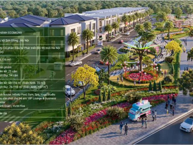 Suất ngoại giao biệt thự liền kề ngay Spendora giá 13 tỷ diện tích 70m2