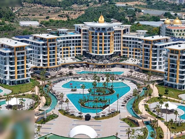 SUMMER HOME'DAN TÜRKLERDE LÜKS SİTEDE SATILIK 1+1 BOŞ DAİRE