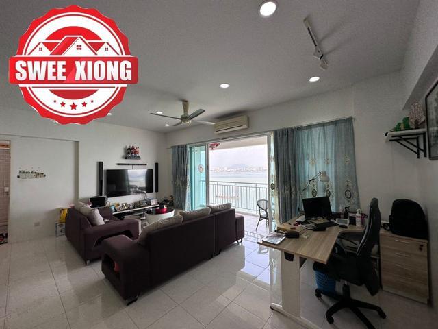SUMMER PLACE CONDO 1464sf 3CP FULLY RENO FURNISH JELUTONG SEA VIEW