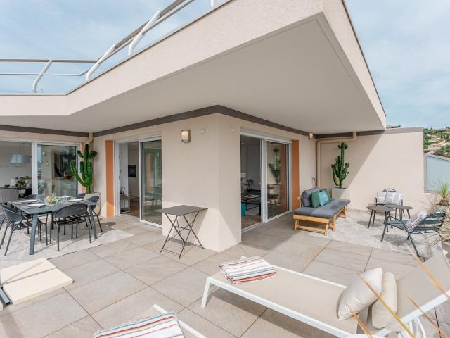 Sumptueuse appartement T4 « Rooftop » au dernier étage d’une. 148m² Cavalaire sur Mer