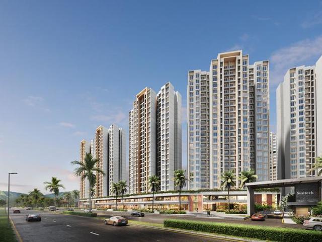 Sunteck World,Naigaon East 3 BHK Apartment For Sale Naigaon