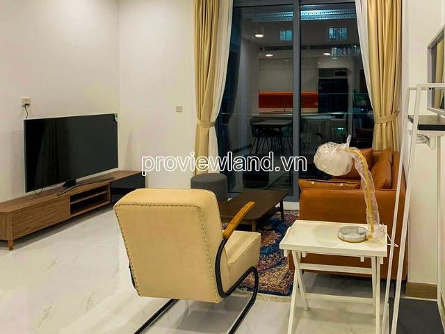 Sunwah Pearl cho thuê căn hộ tháp Golden House với 2 phòng ngủ view hồ bơi & sông