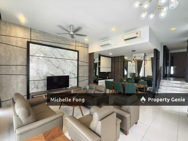 Sunway Emerald Residence @ Sunway Medini / Iskandar Puteri / Double Storey Semi Detached / Fully Furnish / Fully Renovated