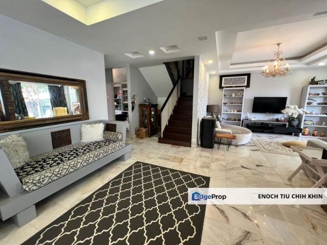 Sungai Ara 2 Storey Semi D, Beautiful Garden, 4500sf Land, Fully Reno