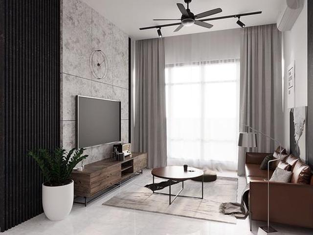 Sungai Besi 0 Downpayment Freehold Fully Furnished Link MRT LRT