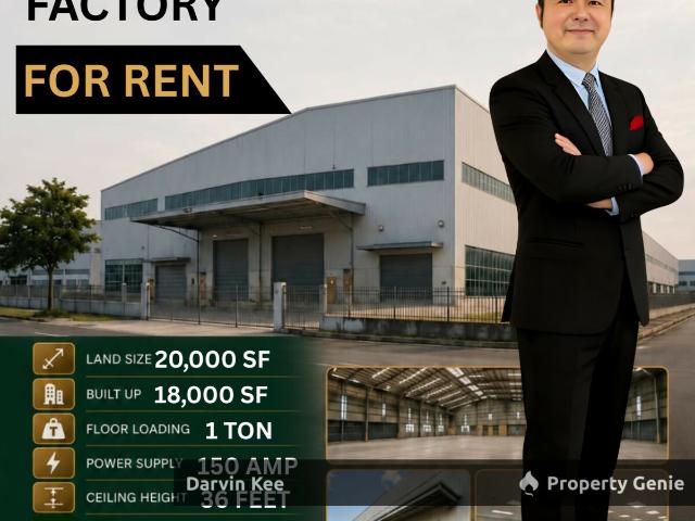 SUNGAI BULOH RAHMAN PUTRA DETACHED FACTORY FOR RENT