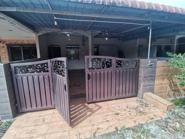SUNGKAI Rumah Teres Satu Tingkat Untuk Dijual di Desa Idaman