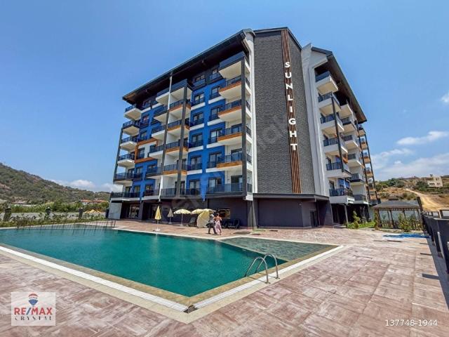 SUNLİGHT SİTESİ GÜNEY CEPHE HAVUZ MANZARALI 1+1