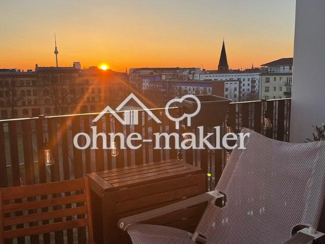 Sunny 2 room apartment with balcony with great view