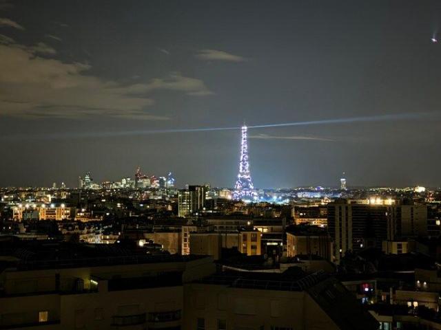 Sunny Studio with Balcony and Eiffel Tower Views, Paris Amsterdam Apartments for Rent