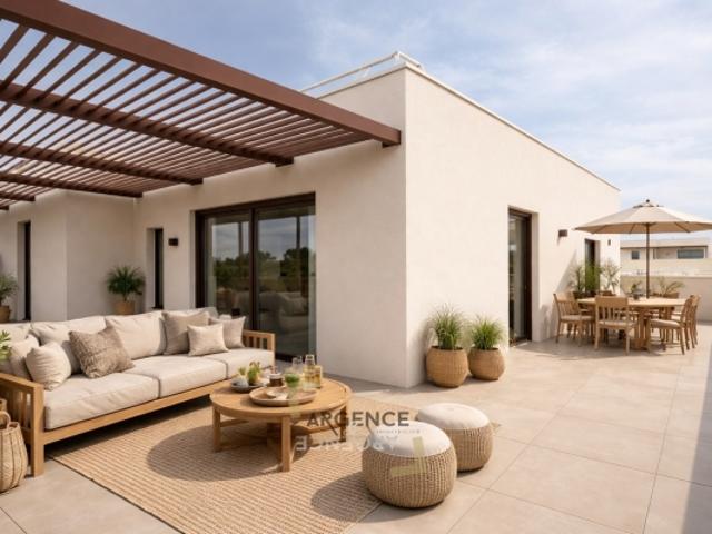 SUBLIME 3 PIECES AVEC TERRASSE A CASTRIES