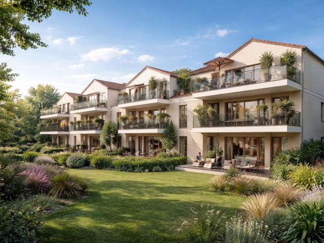 SUCCES COMMERCIAL ! T3 67m² GRAND BALCON 2 PARKINGS ! 3 pièces, 64 m²