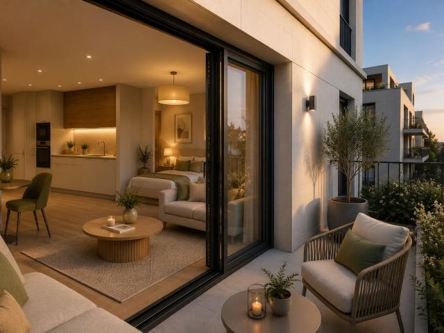 SUCCÈS COMMERCIAL Studio de STANDING 28m² Parking Terrasse 1 pièce, 28 m²