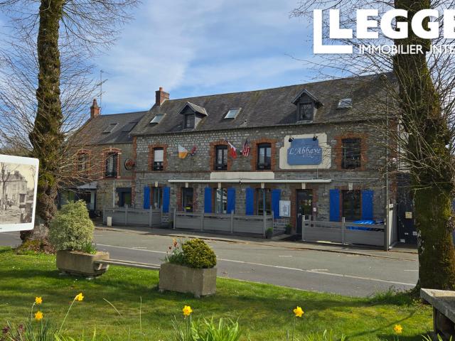 Successful Bar Restaurant with accommodation in historical and beautiful area in Normandy