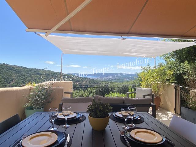 Succomberez vous au charme de cet appartement et de sa vue m. 37m² Grimaud