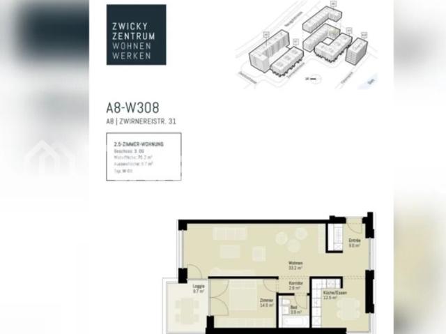 Suche 3 Zimmer Wohnung in Oerlikon, tausche in Wallisellen