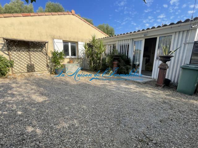 Sud d'Anduze, charmante maison de plain pied F4 avec garage