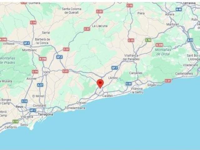 Suelo urbano consolidado en El Vendrell, Tarragona
