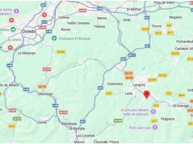 Suelo urbano consolidado en Langreo, Asturias