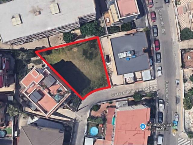 Suelo urbano residencial en Cunit