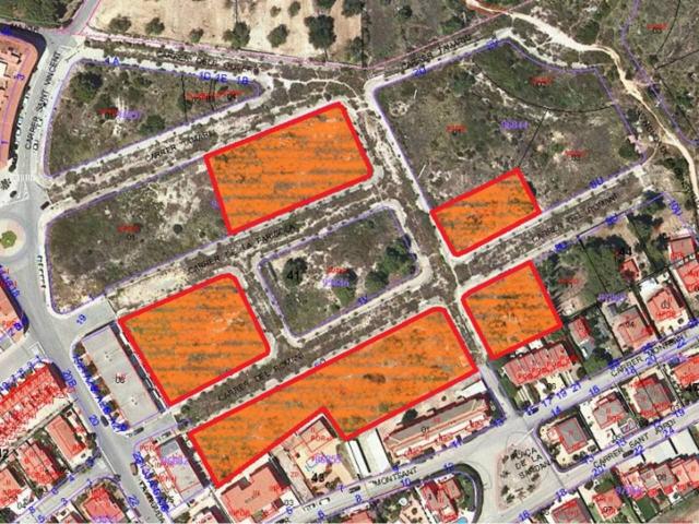 Suelo urbano residencial en Plan Parcial Roques del Pou en Creixell