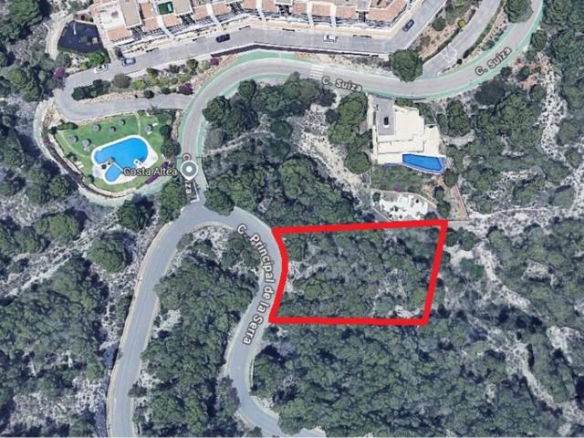 Suelo urbano residencial en Urb. La Malla en Altea Hills