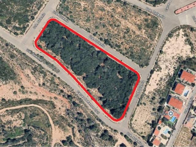 Suelo urbano residencial en Urb. Solemio en Mont roig del Camp