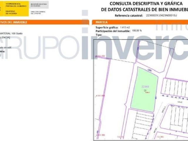 SUELO URBANIZABLE SUECA VALENCIA