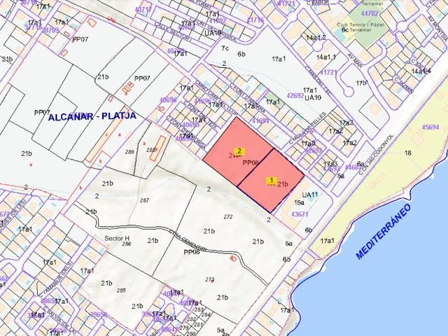 SUELO ESPECIAL PARA INVERSORES EN ALCANAR ZONA ALCANAR PLATJA MUY CERCA AL MAR