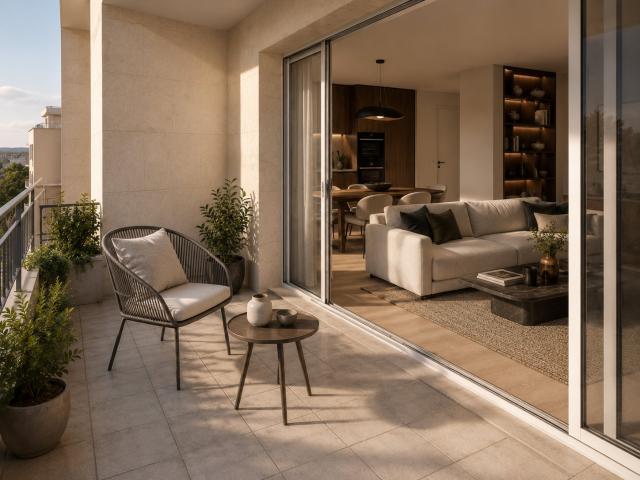 SUITE PARENTALE | EXPOSITION SUD EST | BALCON | PROCHE COMMERCES 4 pièces, 84 m²