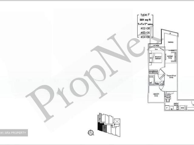 Suites 123 D8, Apartment