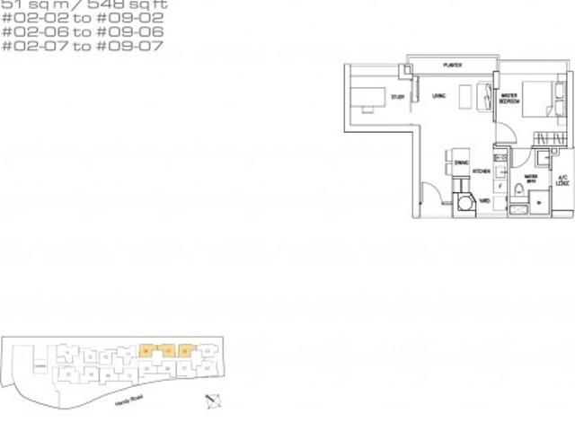 Suites at Orchard Condominium For Sale, $1,350,000, 1 Bed 1 Bath 549 sqft $2,459.00 psf