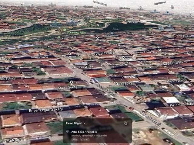 SULTANBEYLİ YAVUZSELİMDE HAZIR KİRACILI,YÜKSEK PRİM 175M2 ARSA