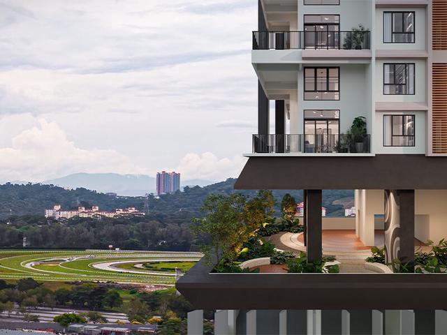 SUPER BIG BALCONY Bukit Jalil Penthouse Duplex Full furnished