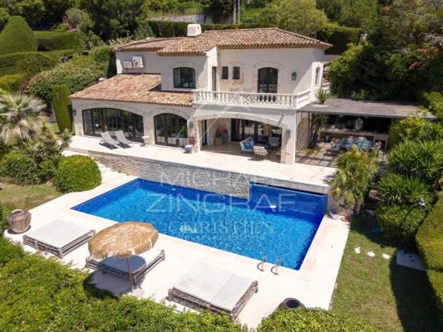 Super Cannes Charmante villa de style provençal vue mer