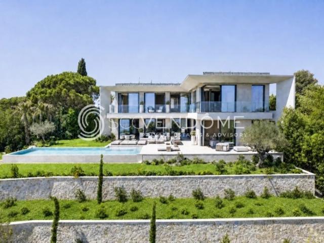 SUPER CANNES PROPRIÉTE NEUVE D'EXCEPTION VUE MER PANORAMIQUE A VENDRE