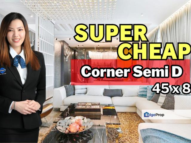 Super Cheap / 45x85 / Corner Unit / Gated Guarded / Freehold