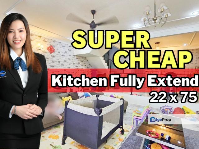Super Cheap / 22x75 / Kitchen Fully Extended / Freehold