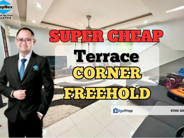SUPER CHEAP CORNER TERRACE FOR @ SUNGAI LONG