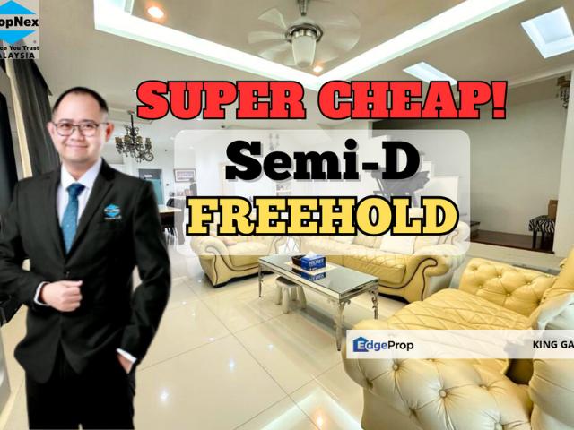 SUPER DUPER CHEAP SEMI D @ BUKIT SUNGAI LONG
