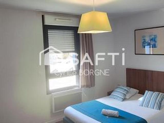 Super logement type studio tout équipé et bien situé !