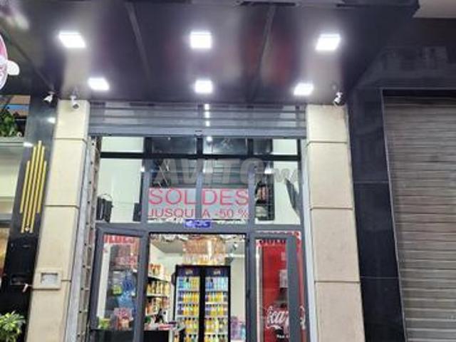 Supermarché autorisé à vendre