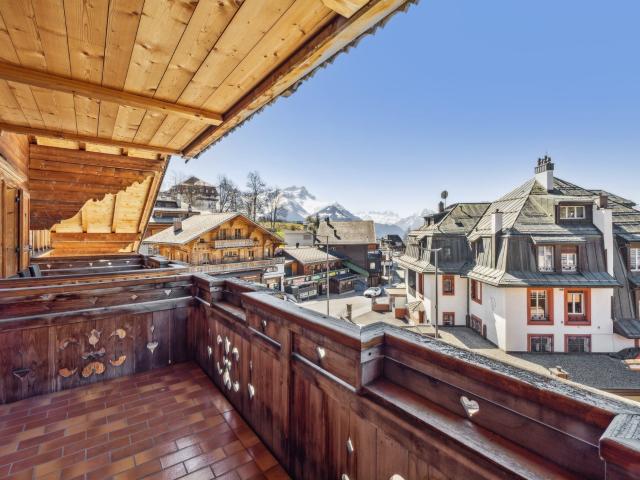 Superb opportunity, Villars center 4.5p penthouse, cachet, parking | dreamo. Ch