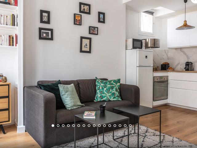 Superb quiet loft style apartment