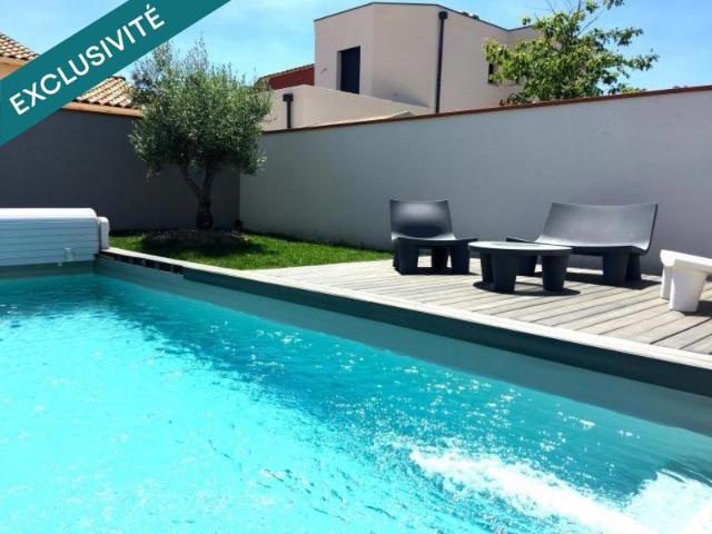 Maison contemporaine de 109m2 avec piscine